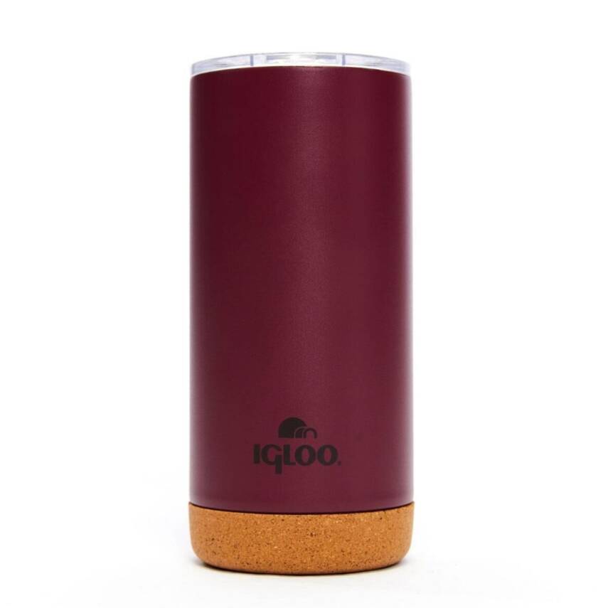Igloo Cork Bordo Çelik Mug Termos - 500ml - 1