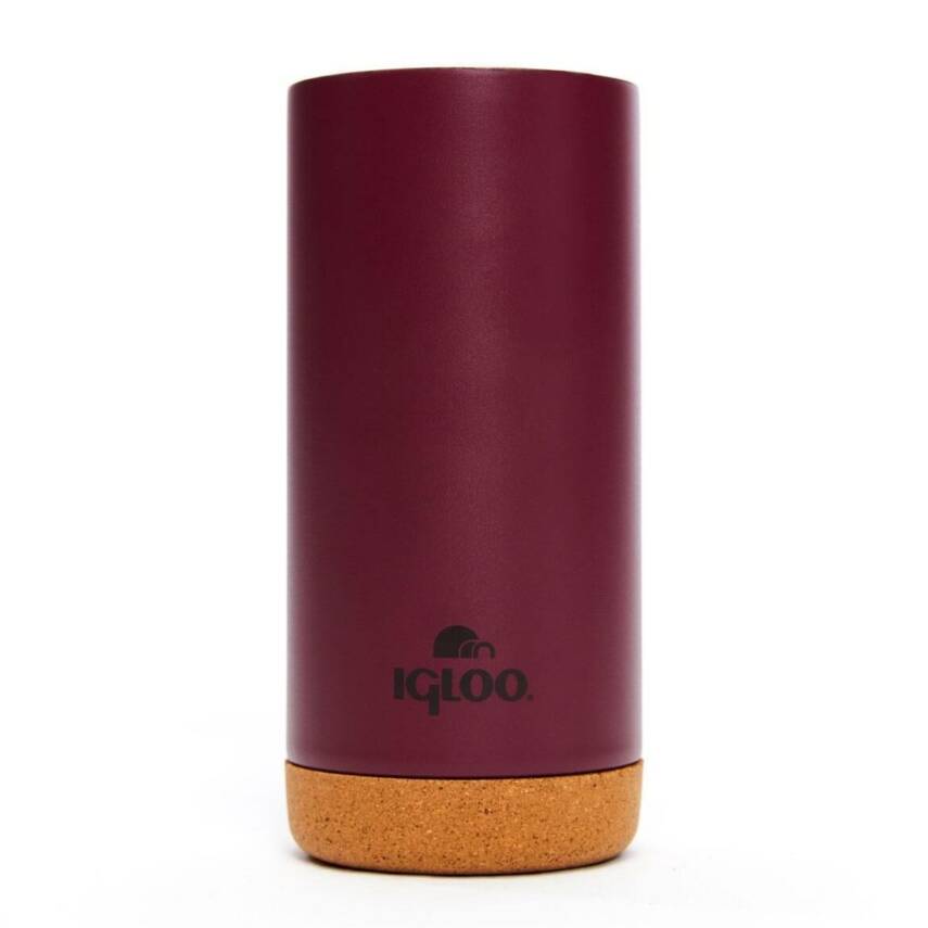 Igloo Cork Bordo Çelik Mug Termos - 500ml - 2