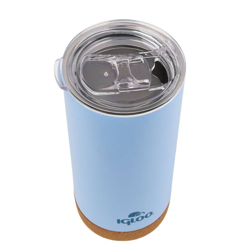 Çelik Mug Termos - Igloo Cork - 500ml Buzul Mavi - 3
