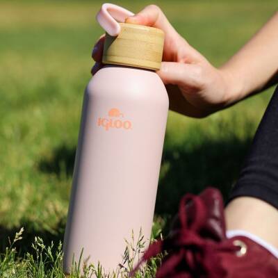 Igloo Hydrate Pro Çelik Termos - 500ml Somon Rengi - 5