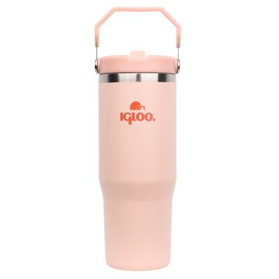 Igloo Powder 900 ml Paslanmaz Çelik Termos - Somon Renkli İçecek Termosu - 1