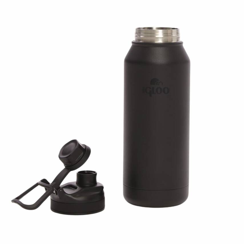 Igloo Sportsman 1.2 Litre Çelik Termos - Siyah - 4