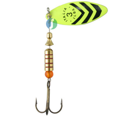 ILBA Sergente Fluo Siyah Alabalık Turna Döner Kaşık Yem No:4