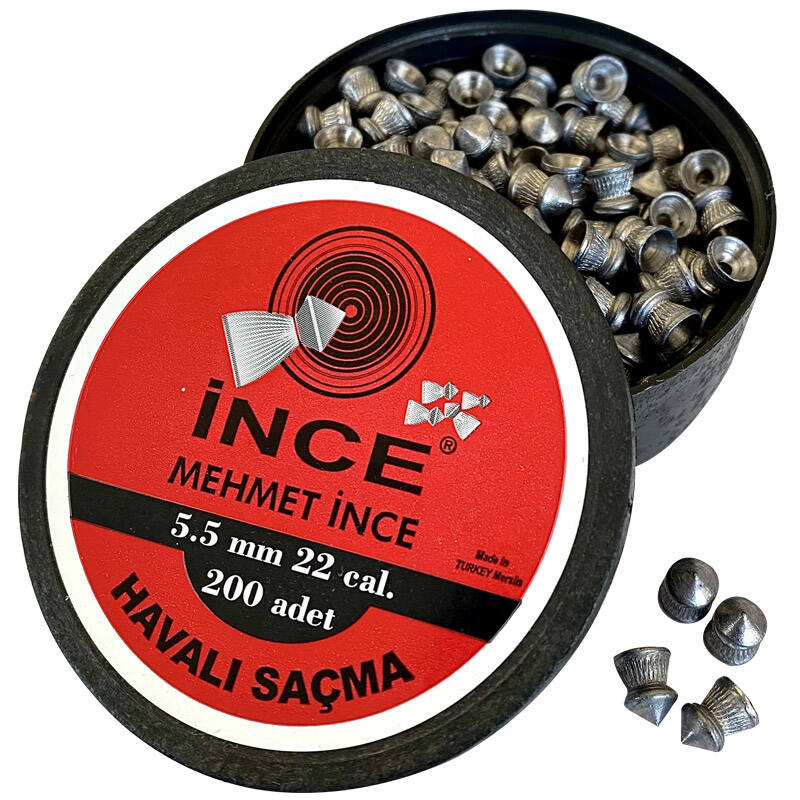 İnce Mehmet 5.5 mm Havalı Saçması (200 lü) - 1
