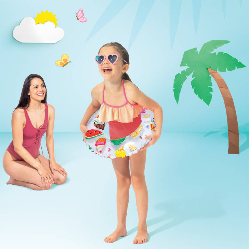 Intex Desenli Çocuk Yüzme Simidi - 51 cm (59230) - 3