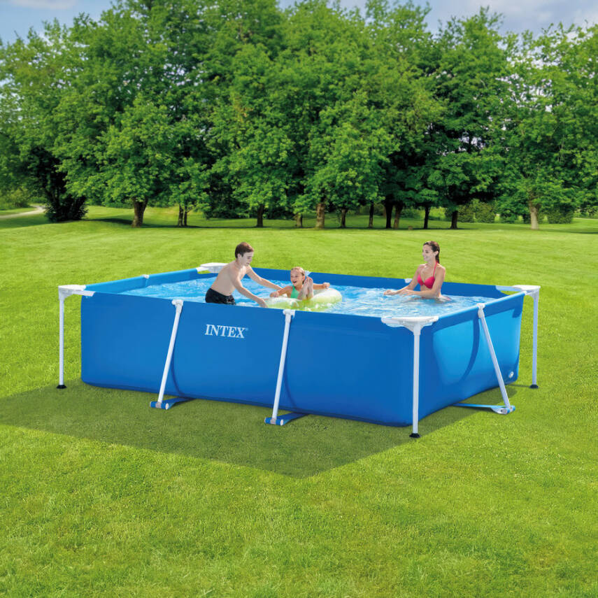 Intex Dikdörtgen Prefabrik Aile Havuzu - 300 x 200 x 75 cm (28272) - 1