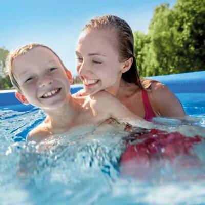 Intex Easy Şişme Aile Havuzu - Mavi - 366 x 76 cm (28130) - 4