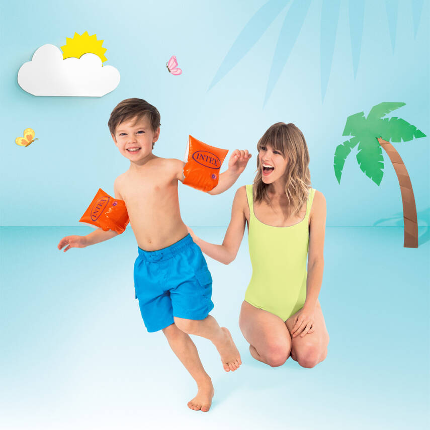 Intex Kırmızı Deniz & Havuz Kolluğu - Güvenli Yüzme Keyfi - 2