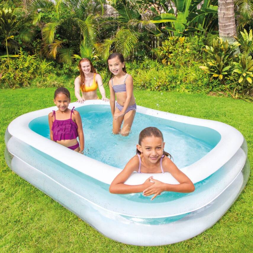 Intex Şeffaf Aile Havuzu - 262 x 175 x 56cm (56483) - 2