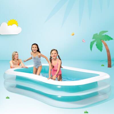Intex Şeffaf Aile Havuzu - 262 x 175 x 56cm (56483) - 3