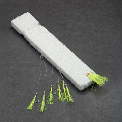 İstavrit Çapari Hazır Takımı - Fishack - On İğneli - Tüylü - 2'li - 2