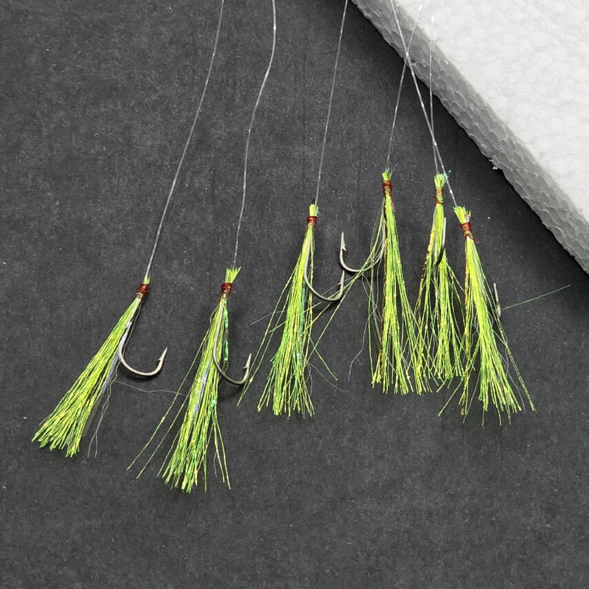 İstavrit Çapari Hazır Takımı - Fishack - On İğneli - Tüylü - 2'li - 3