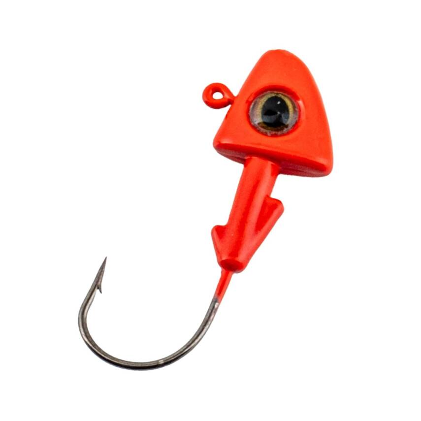 Jighead Zoka - Kırmızı Kurşunlu Olta İğnesi (XH-A 07) - 6 Gr - 1