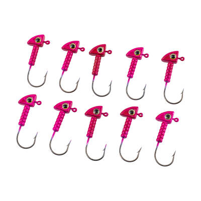 Jighead Zoka Kurşunlu Olta İğnesi Pembe 8 Gr 10 Adet