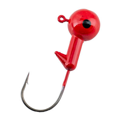 Jighead Zoka Kurşunlu Olta İğnesi - (XH-A 02) - Kırmızı - 21 Gr - 10 Adet - 3