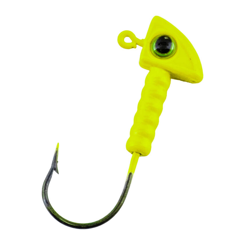 Jighead Zoka Kurşunlu Olta İğnesi - XH-A 06 - Açık Yeşil - 6 Gr - 1