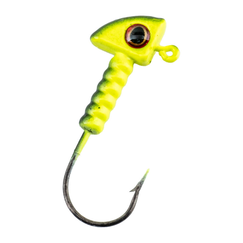 Jighead - Zoka - Kurşunlu Olta İğnesi - (XH-A 06) - Yeşil Siyah - 8 Gr - 2