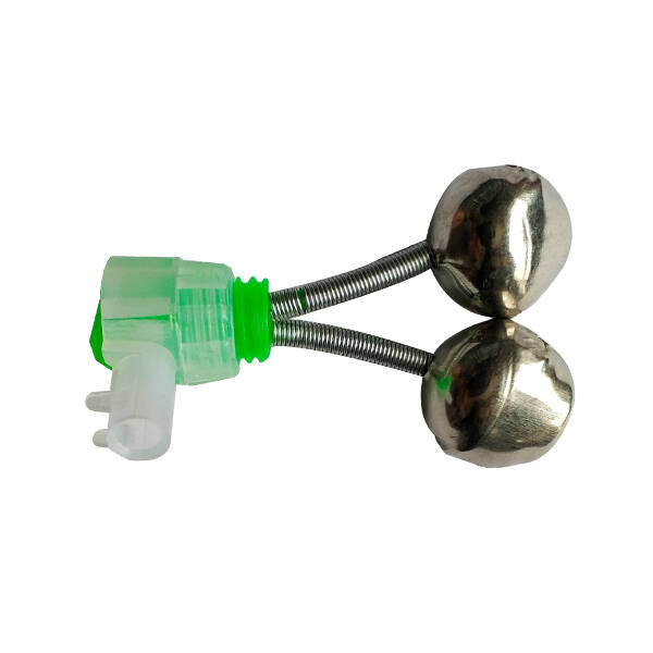 Kamış Zili Çiftli Plastik Kıskaçlı Fosforlu - 1