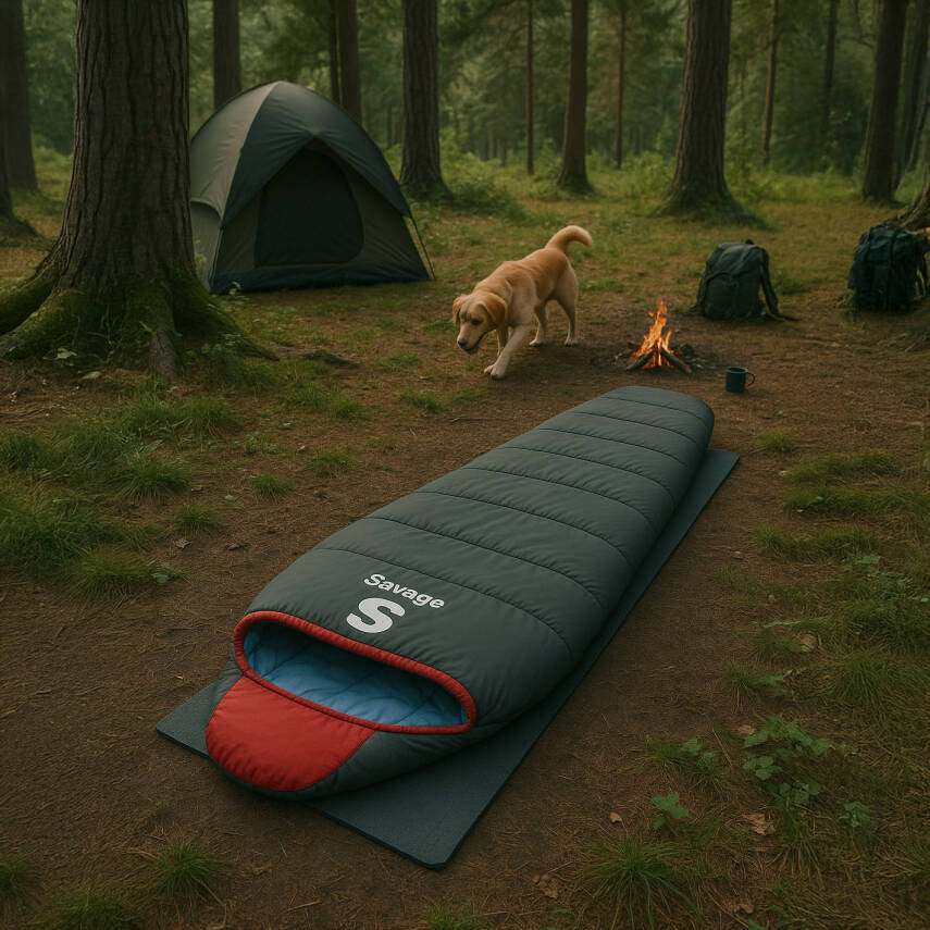 Kamp Matı -  Argeus - 10mm Foam Mat - Gri - (60*190 cm) - 5