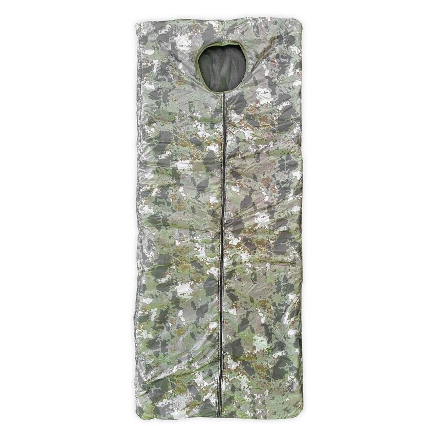 Kamuflaj Uyku Tulumu - İçi Polarlı - Su İtici Kumaş - Accord Extreme - (M-2) - 1