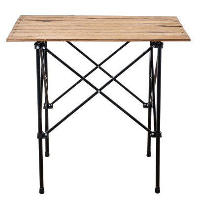 Katlanabilir Ahşap Kamp ve Piknik Masası - Akordion - (54023) - 7