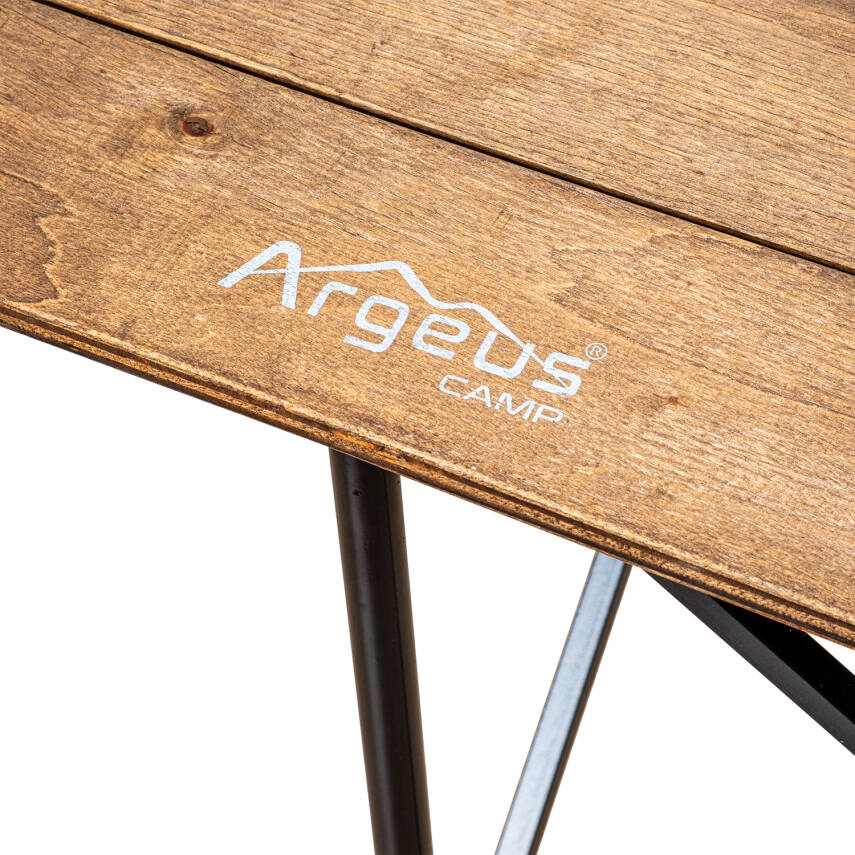 Katlanabilir Ahşap Kamp ve Piknik Masası - Akordion - (54023) - 12