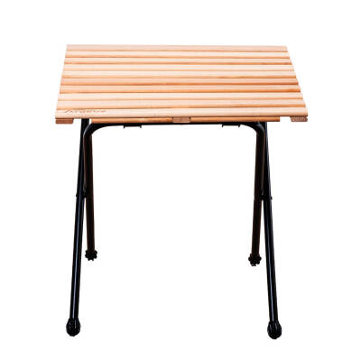 Katlanabilir Ahşap Kamp ve Piknik Masası - Demir Ayaklı (54021) - 2
