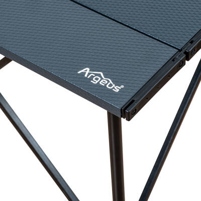 Katlanabilir Alüminyum Kamp ve Piknik Masası - Akordion - Antrasit - 3
