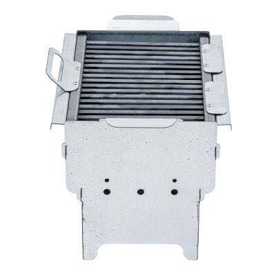 Katlanabilir Ayaklı Portatif Mangal - Paslanmaz - Argeus - Küçük - Taşıma Çantalı - 2