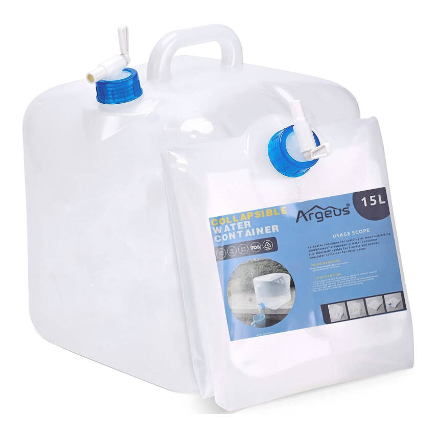 Katlanabilir Musluklu Su Bidonu - 12 Litre - Su Sebili - Argeus - 2