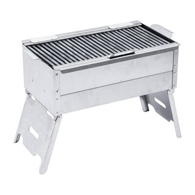 Katlanır Ayaklı Mangal - Argeus - Paslanmaz - Mühürleme Izgaralı - Kül Hazneli - 3