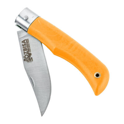 Katlanır Cep Çakısı - Özbısa - El Yapımı - Sarı - No:1 - 3