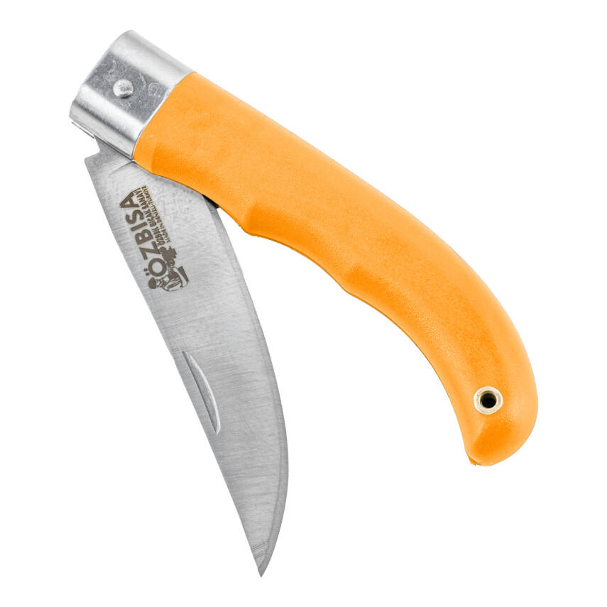 Katlanır Cep Çakısı - Özbısa - El Yapımı - Sarı - No:2 - 3