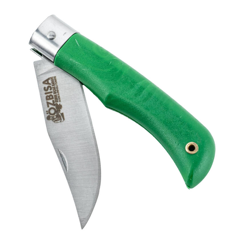 Katlanır Cep Çakısı - Özbısa El Yapımı Yeşil No:1 - 3