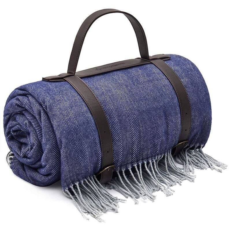 Kingcamp Elsa Blue/Gray Kamp Battaniyesi - 1