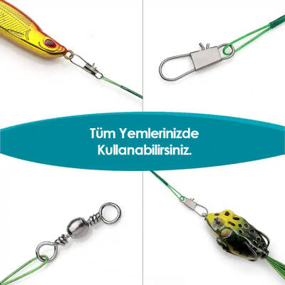 Klipsli Fırdöndülü Çelik Tel 72'li Kartela Set - Savex - 5