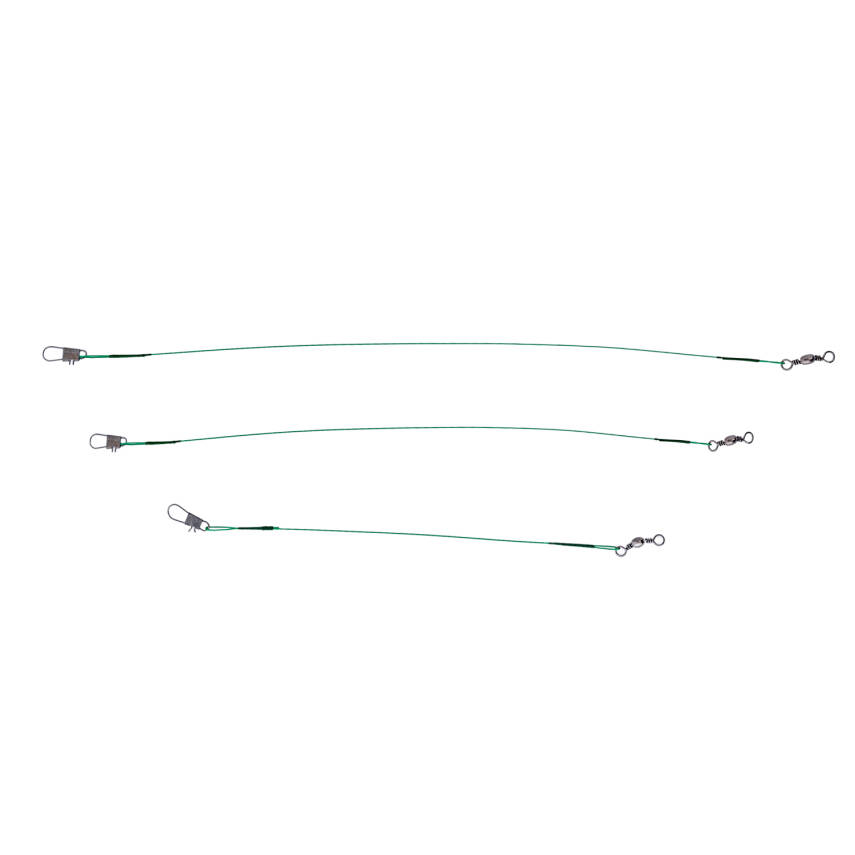 Klipsli Fırdöndülü Çelik Tel - Fishack WireX - 72'li Kartela Set - 6