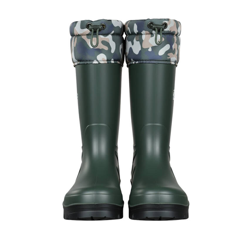 Konçlu PU Uzun Avcı Çizmesi - Su Geçirmez - Kaymaz Taban - Thermoking - 3