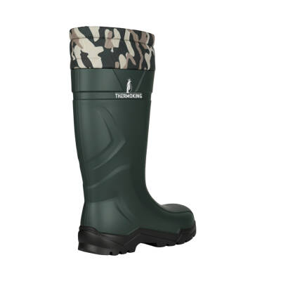 Konçlu PU Uzun Avcı Çizmesi - Su Geçirmez - Kaymaz Taban - Thermoking - 4