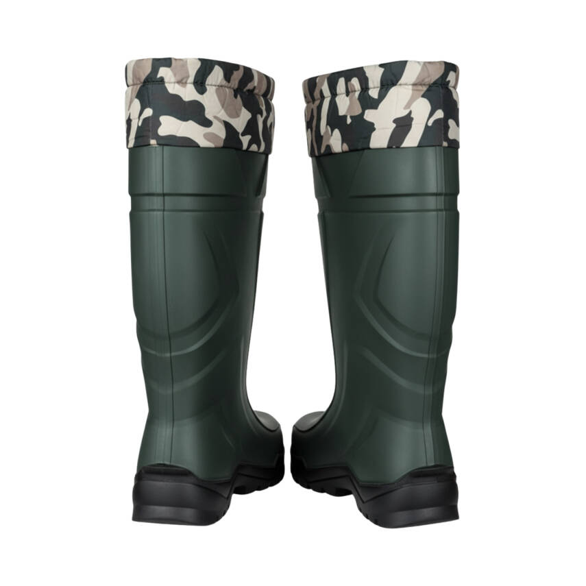 Konçlu PU Uzun Avcı Çizmesi - Su Geçirmez - Kaymaz Taban - Thermoking - 5