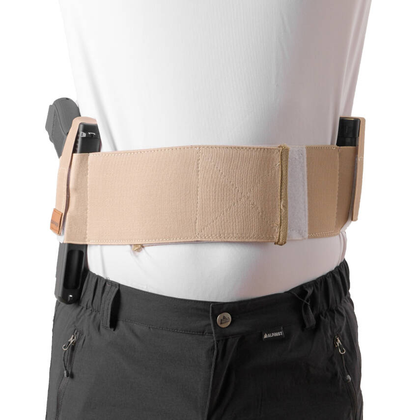 Korse Tabanca Kılıfı - Savage - Şarjörlü/Kelepçeli - Kum - 4