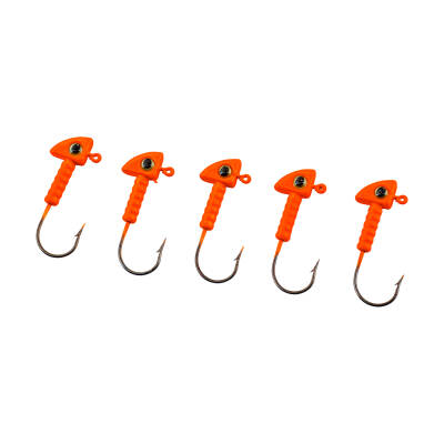 Kurşunlu Jighead Zoka - 6g - Fishack - Turuncu (XHA06) - 5 Adet - 4