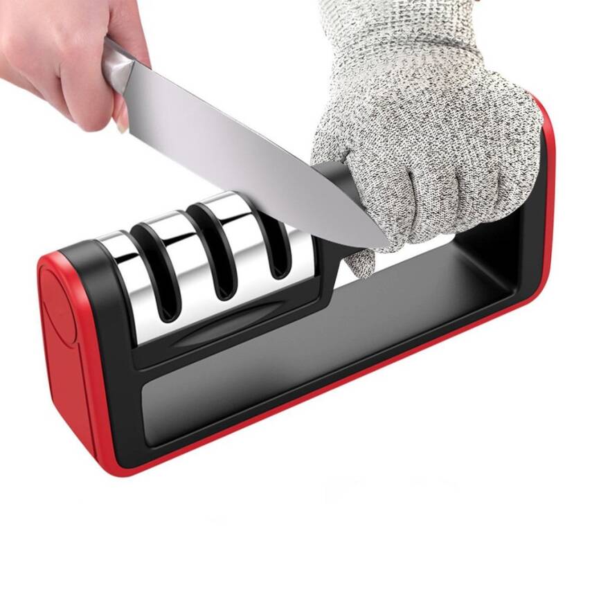 Lazoğlu Mini Elmas Bıçak Bileyici - 3 Aşamalı Taşlı Sistem - 1