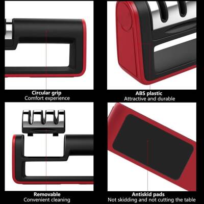 Lazoğlu Mini Elmas Bıçak Bileyici - 3 Aşamalı Taşlı Sistem - 2