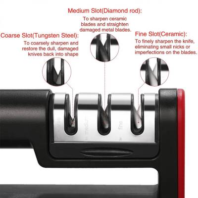 Lazoğlu Mini Elmas Bıçak Bileyici - 3 Aşamalı Taşlı Sistem - 3