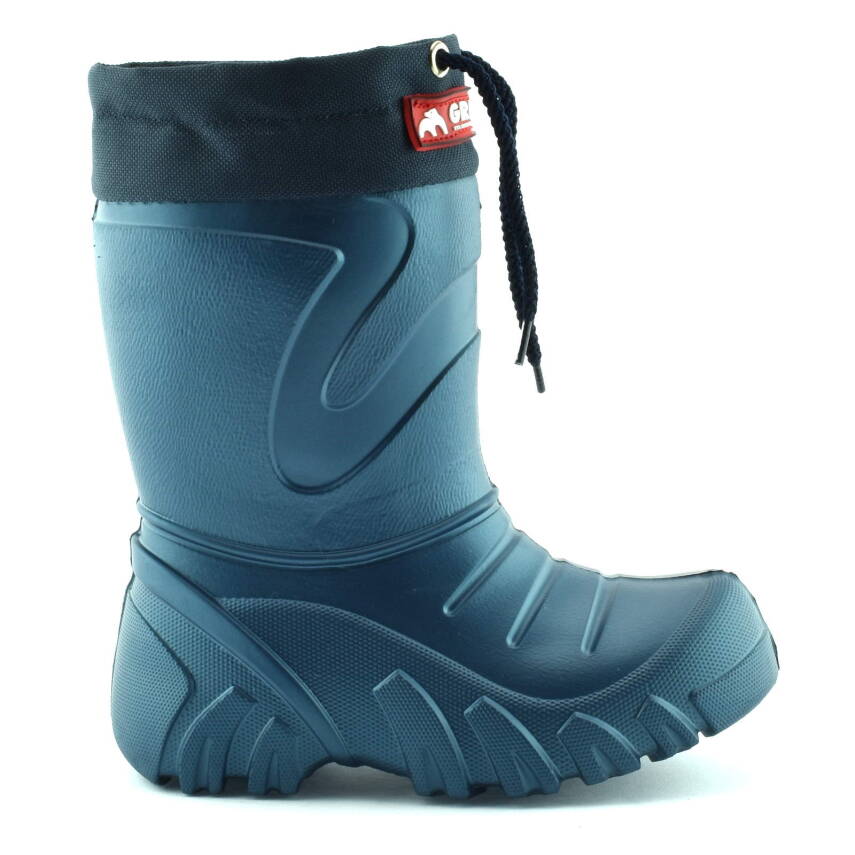 Lemigo Grizzly Eva Çocuk Kürklü Lacivert Yağmur Çizmesi (835) - 3