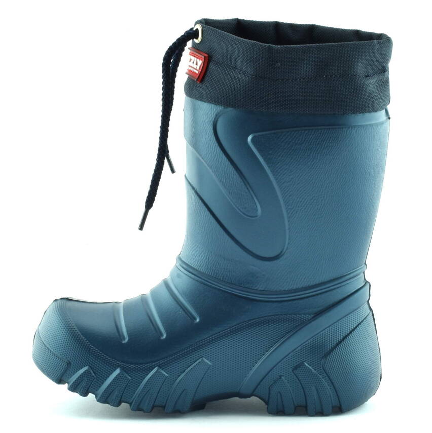 Lemigo Grizzly Eva Çocuk Kürklü Lacivert Yağmur Çizmesi (835) - 4