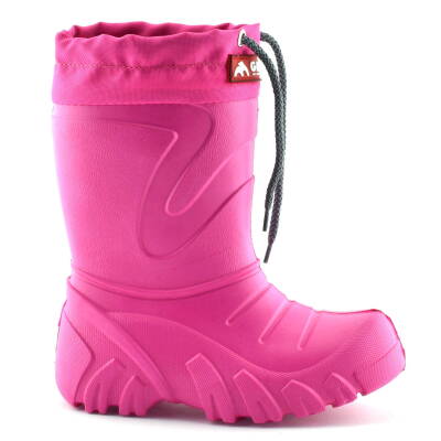 Lemigo Grizzly Eva Çocuk Kürklü Pembe Yağmur Çizmesi (835) - 3