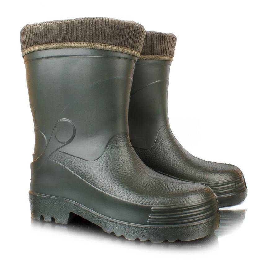 Lemigo Wader Haki Eva Çizme (893) - Soğuk Hava ve Su Geçirmez Avcı Çizmesi - 1
