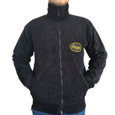 Lexpo Termal Erkek Polar Mont - Siyah Rüzgar Geçirmez Outdoor Ceket - 1